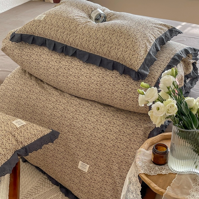 91家纺网 家纺一手货源 找家纺 汇庭 2022新款艾莎四件套棚拍 菲利咖