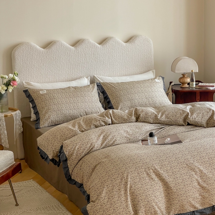 91家纺网 家纺一手货源 找家纺 汇庭 2022新款艾莎四件套棚拍 菲利咖