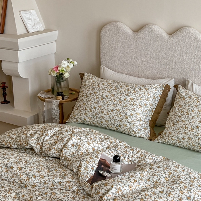 91家纺网 家纺一手货源 找家纺 汇庭 2022新款艾莎四件套棚拍 可可庄园