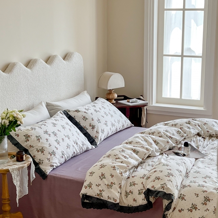 91家纺网 家纺一手货源 找家纺 汇庭 2022新款艾莎四件套棚拍 索菲亚