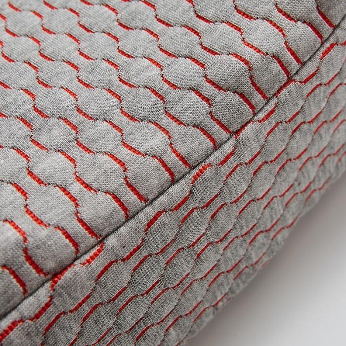 91家纺网 家纺一手货源 找家纺 石墨烯竹炭曲线乳胶枕头高低平滑颈椎乳胶枕芯单只