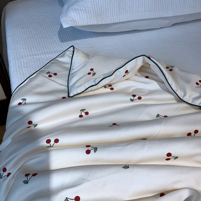 91家纺网 家纺一手货源 找家纺 （总）汇庭 2022新款2米天丝棉夏被