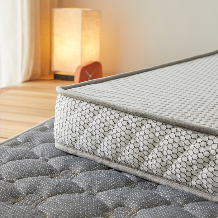 91家纺网 家纺一手货源 找家纺 优莱床垫 2024新款乳胶记忆海棉中国结款床垫 大床垫皇冠灰