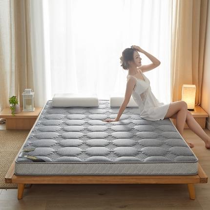 优莱床垫 2024新款乳胶记忆海棉中国结款床垫 大床垫中国结灰