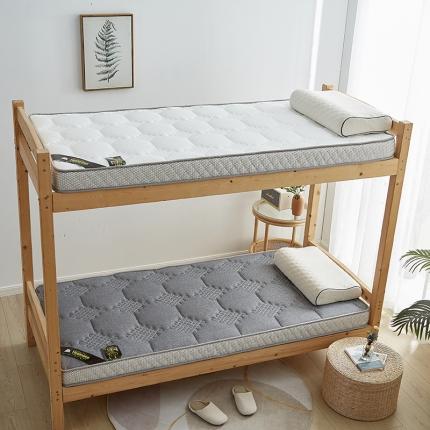 优莱床垫 2024新款乳胶记忆海棉中国结款床垫 学生床垫中国结灰