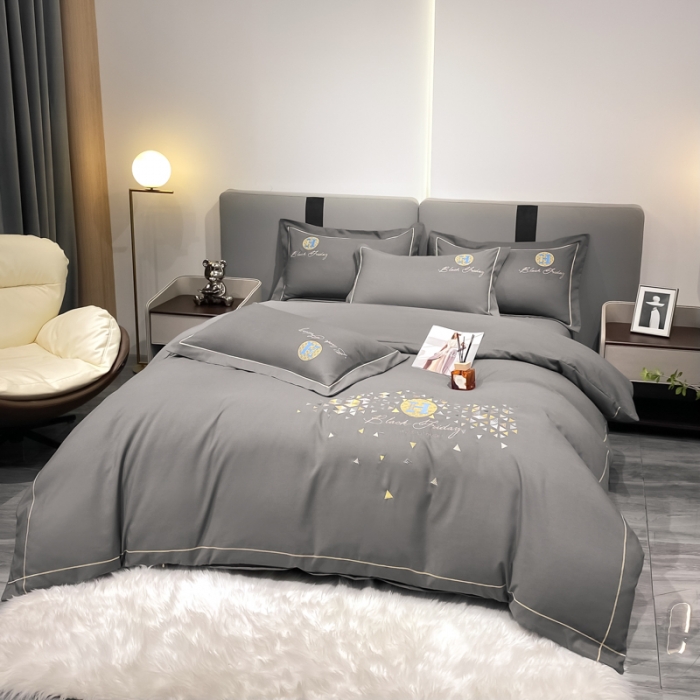 91家纺网 家纺一手货源 找家纺 靓生活 2022新款花样年华H款 花样年华-灰