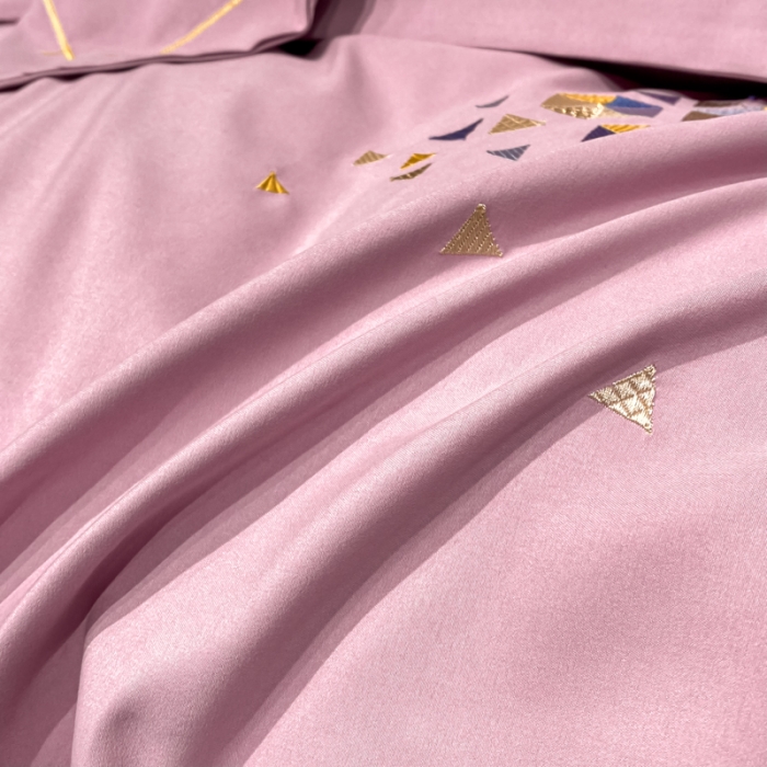 91家纺网 家纺一手货源 找家纺 靓生活 2022新款花样年华H款 花样年华-中粉