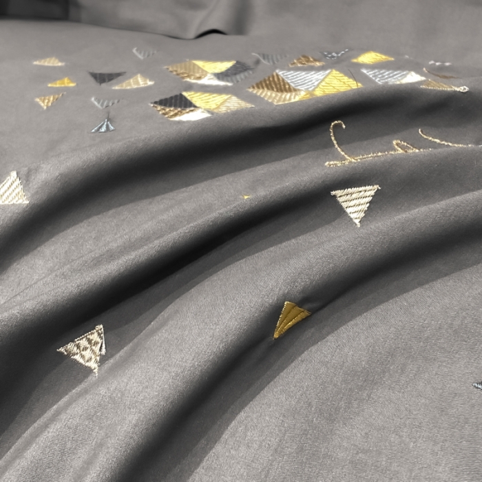 91家纺网 家纺一手货源 找家纺 靓生活 2022新款花样年华H款 花样年华-灰