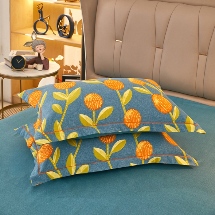 91家纺网 家纺一手货源 找家纺 (总) 雲归梦 2022新款全棉AB版加厚磨毛四件套