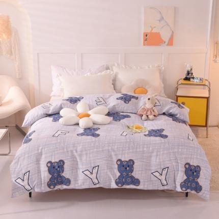 91家纺网 家纺一手货源 找家纺 总甜之梦 新款12868全棉定制尺寸印花系列单被套