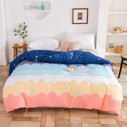 91家纺网 家纺一手货源 找家纺 总甜之梦 新款12868全棉定制尺寸印花系列单被套