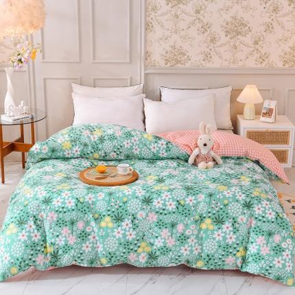 91家纺网 家纺一手货源 找家纺 总甜之梦 新款12868全棉定制尺寸印花系列单被套