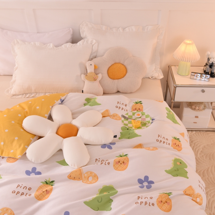 91家纺网 家纺一手货源 找家纺 总甜之梦 新款12868全棉定制尺寸印花系列单被套