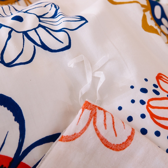 91家纺网 家纺一手货源 找家纺 甜之梦 新款12868全棉定制尺寸印花系列单被套 蝶恋花