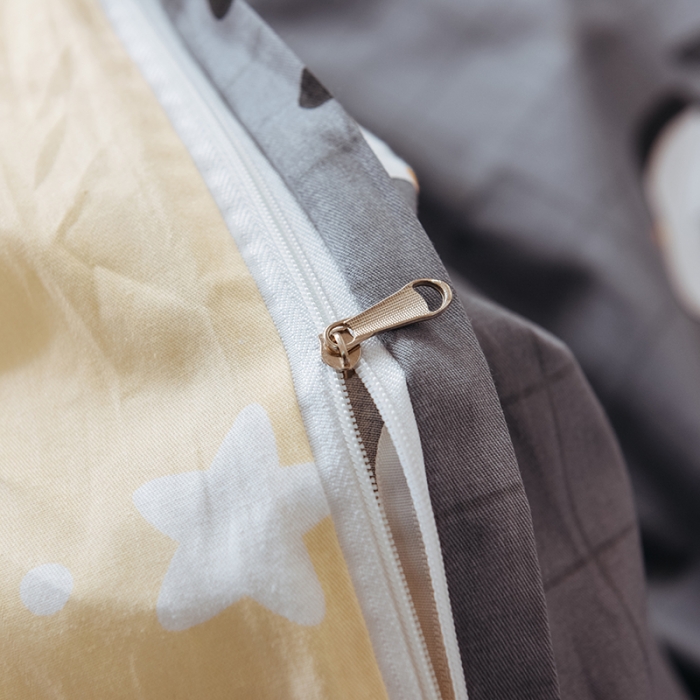 91家纺网 家纺一手货源 找家纺 甜之梦 新款12868全棉定制尺寸印花系列单被套 萌企鹅