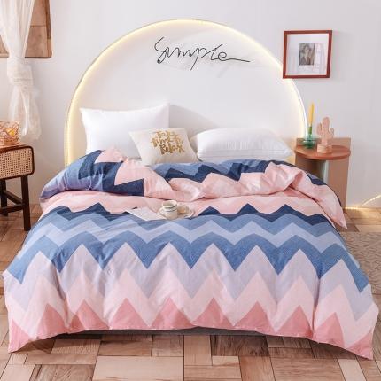 甜之梦 新款12868全棉定制尺寸印花系列单被套 梦境红