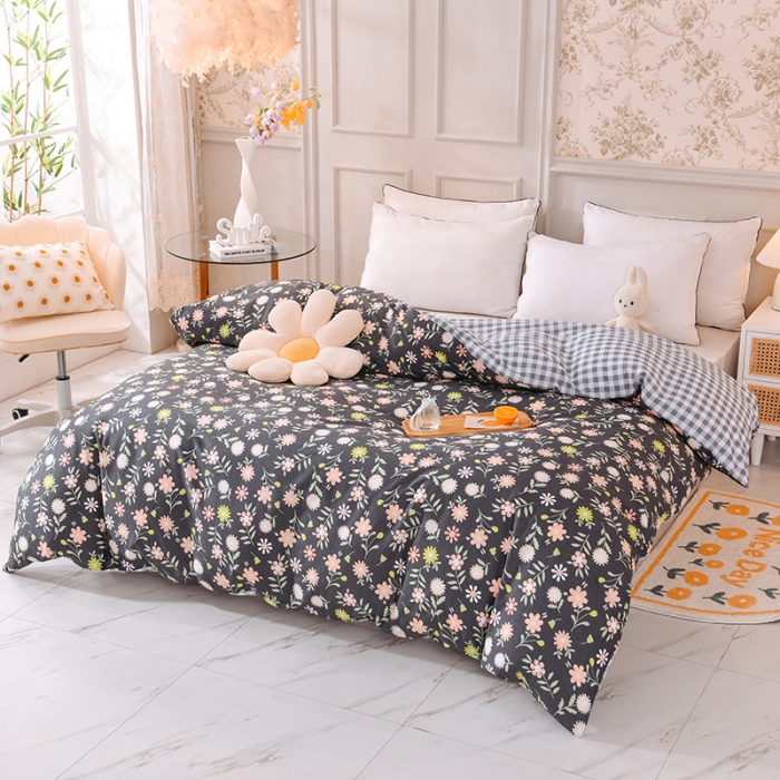 91家纺网 家纺一手货源 找家纺 甜之梦 新款12868全棉定制尺寸印花系列单被套 沁园春