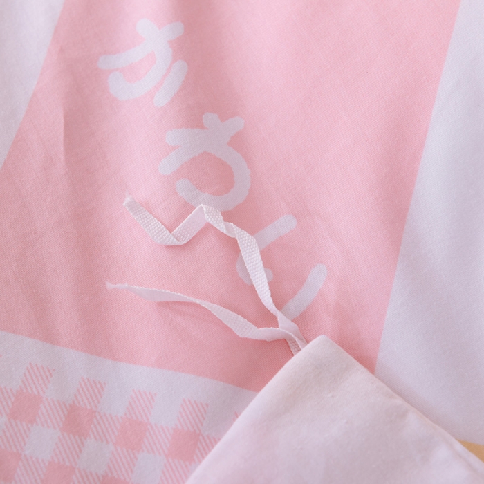 91家纺网 家纺一手货源 找家纺 甜之梦 新款12868全棉定制尺寸印花系列单被套 诗雨恋人