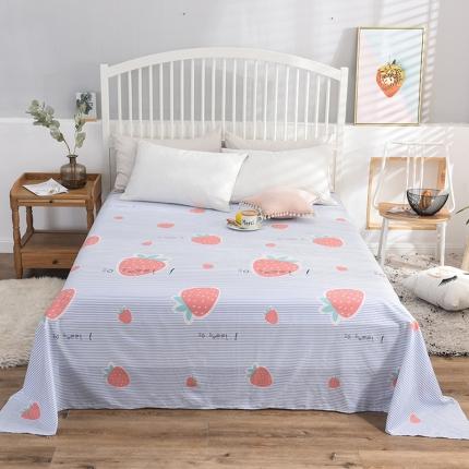 91家纺网 家纺一手货源 找家纺 总甜之梦 新款12868全棉定制尺寸印花系列单床单