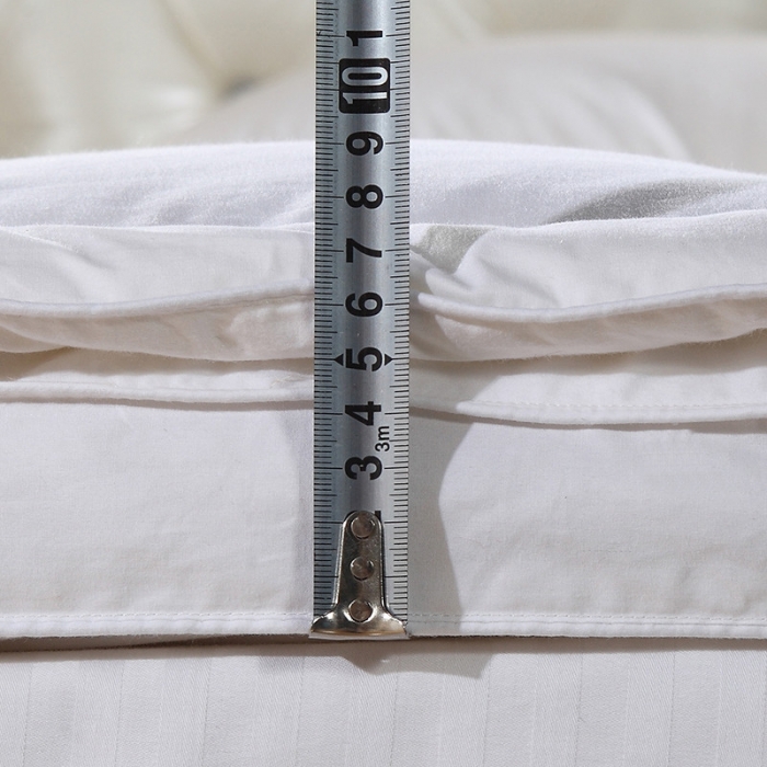 91家纺网 家纺一手货源 找家纺 俏企鹅 2025新款双层凌空床垫 白色