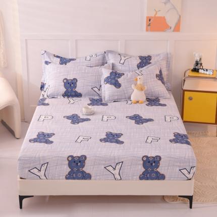 91家纺网 家纺一手货源 找家纺 总甜之梦 新款12868全棉印花系列单床笠（可接缺角异型）