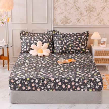 91家纺网 家纺一手货源 找家纺 总甜之梦 新款12868全棉印花系列单床笠（可接缺角异型）