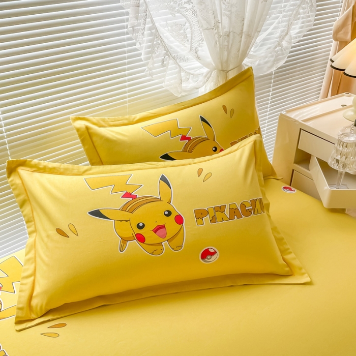 91家纺网 家纺一手货源 找家纺 金爱家 2023新款大版卡通磨毛四件套 淘气