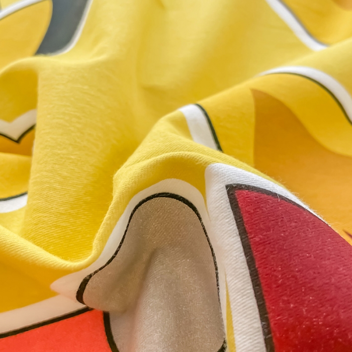 91家纺网 家纺一手货源 找家纺 金爱家 2023新款大版卡通磨毛四件套 淘气