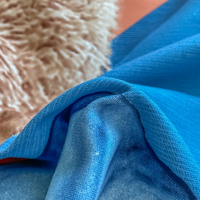 91家纺网 家纺一手货源 找家纺 金爱家 2023新款大版卡通磨毛四件套 快乐熊