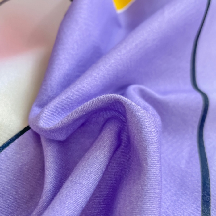 91家纺网 家纺一手货源 找家纺 金爱家 2023新款大版卡通磨毛四件套 邻家兔-紫