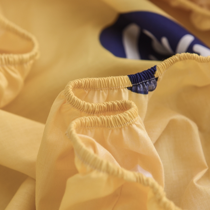 91家纺网 家纺一手货源 找家纺 甜之梦 新款12868全棉印花系列单床笠（可接缺角异型） 长颈鹿多多