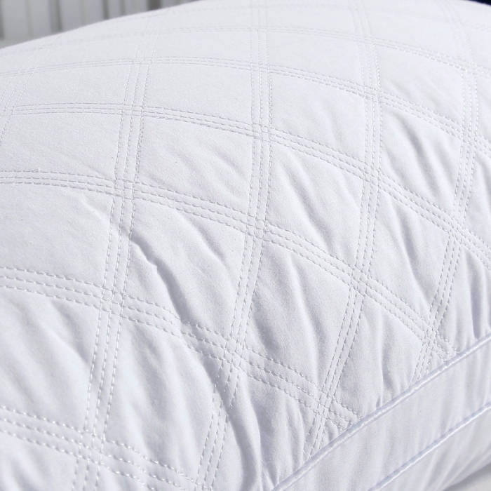 91家纺网 家纺一手货源 找家纺 （总）天意美 2022新款全棉三线格枕48x74一只