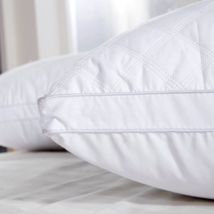 91家纺网 家纺一手货源 找家纺 （总）天意美 2022新款全棉三线格枕48x74一只