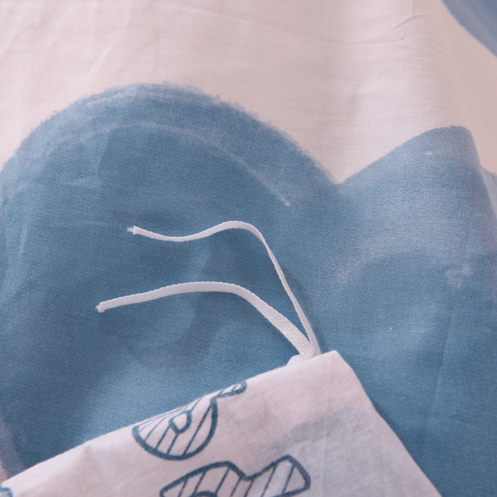 91家纺网 家纺一手货源 找家纺 甜之梦 2025新款纯棉印花12868四件套 爱心熊