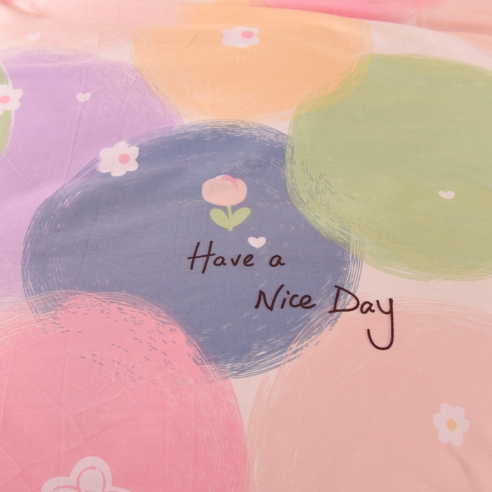 91家纺网 家纺一手货源 找家纺 甜之梦 2025新款纯棉印花12868四件套 魔法花园