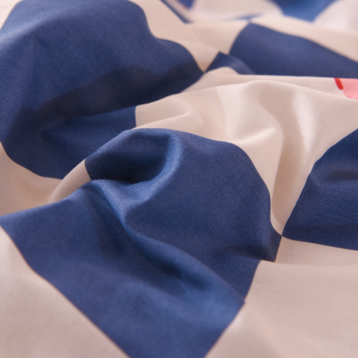 91家纺网 家纺一手货源 找家纺 甜之梦 2025新款纯棉印花12868四件套 派对熊