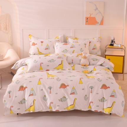 甜之梦 2025新款纯棉印花12868四件套 新侏罗纪