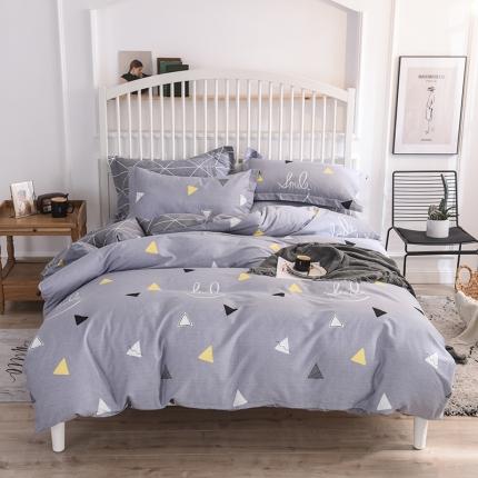 甜之梦 2025新款纯棉印花12868四件套 灵动空间