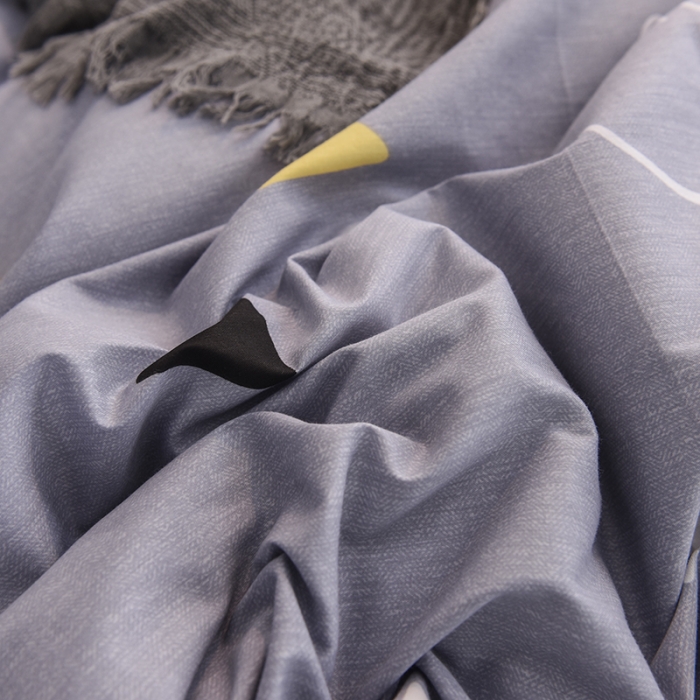 91家纺网 家纺一手货源 找家纺 甜之梦 2025新款纯棉印花12868四件套 灵动空间