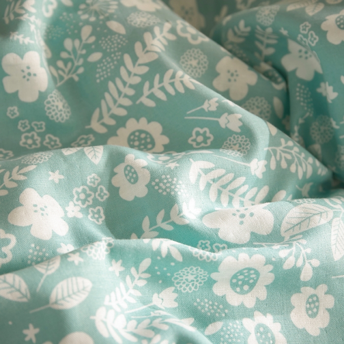 91家纺网 家纺一手货源 找家纺 怡家居 2022新款全棉A类双层纱韩版四件套 沐风