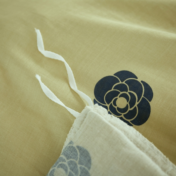 91家纺网 家纺一手货源 找家纺 怡家居 2022新款全棉A类双层纱韩版四件套 山茶花