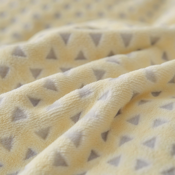 91家纺网 家纺一手货源 找家纺 佳梦家纺 2022新款240克芙暖绒提花四件套-寻梦 寻梦（米黄）