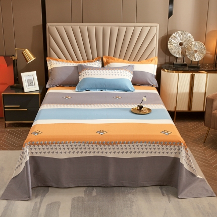 91家纺网 家纺一手货源 找家纺 （总）宝莱利家纺 2023全棉生态磨毛直角床单