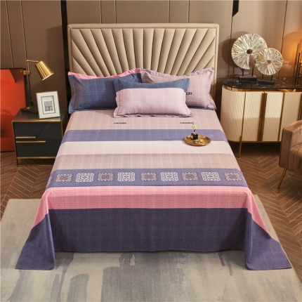 91家纺网 家纺一手货源 找家纺 （总）宝莱利家纺 2023全棉生态磨毛直角床单