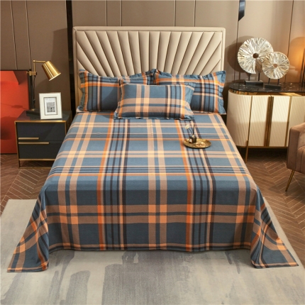 91家纺网 家纺一手货源 找家纺 （总）宝莱利家纺 2023全棉生态磨毛直角床单