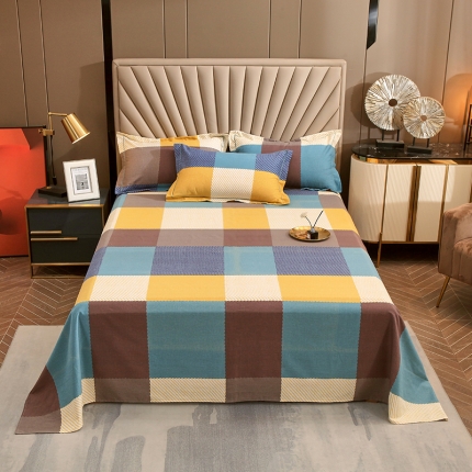 91家纺网 家纺一手货源 找家纺 （总）宝莱利家纺 2023全棉生态磨毛直角床单