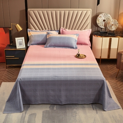 91家纺网 家纺一手货源 找家纺 （总）宝莱利家纺 2023全棉生态磨毛直角床单