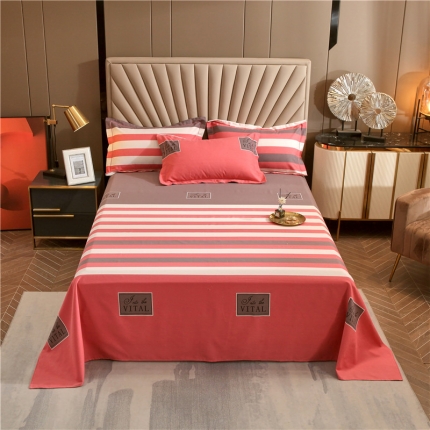 91家纺网 家纺一手货源 找家纺 （总）宝莱利家纺 2023全棉生态磨毛直角床单