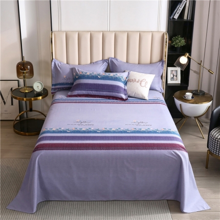 91家纺网 家纺一手货源 找家纺 （总）宝莱利家纺 2023全棉生态磨毛直角床单