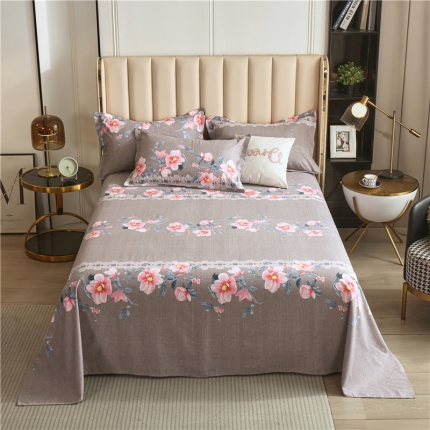 91家纺网 家纺一手货源 找家纺 （总）宝莱利家纺 2023全棉生态磨毛直角床单